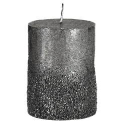 Depot Adventskerzen^Stumpenkerze Metallic Granulat