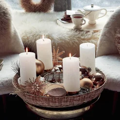 Depot Adventskerzen^Stumpenkerze Rustic