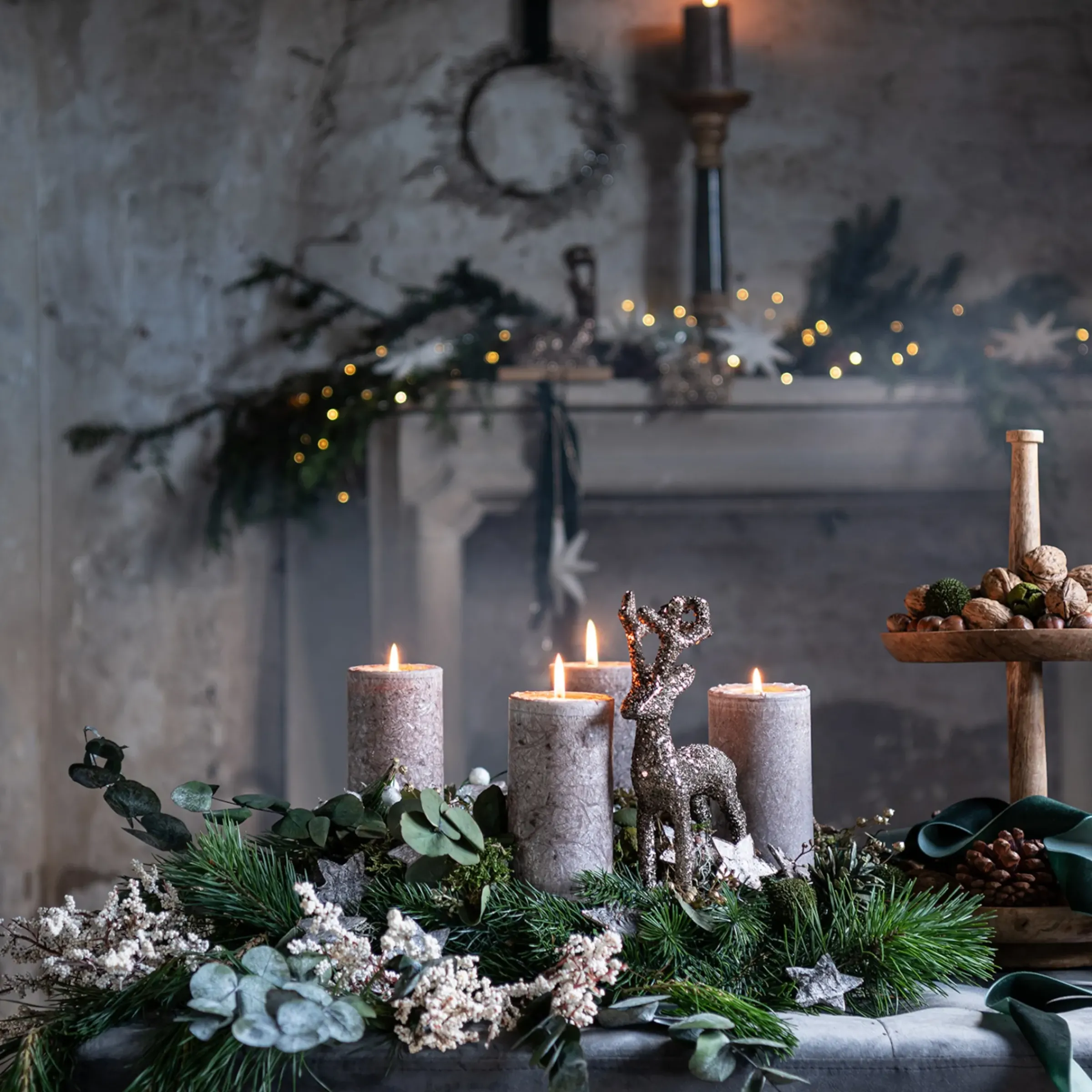 Depot Stumpenkerzenhalter Curve> Kerzenhalter & Windlichter