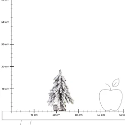 Depot Deko-Figuren & Objekte^Tannebaum Bescheit Ca.19Cm