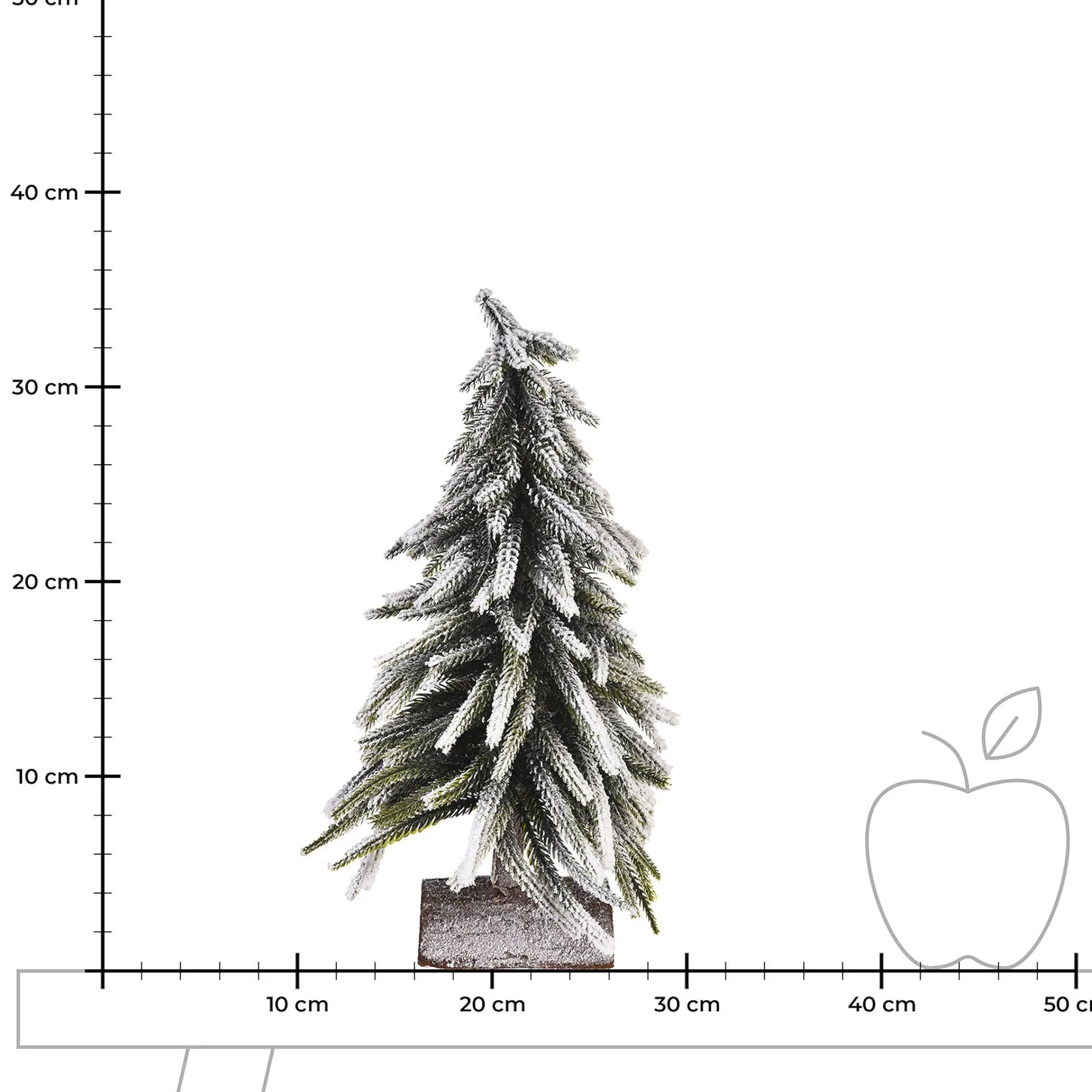Depot Deko-Figuren & Objekte^Tannenbaum Bescheit Ca. 35Cm