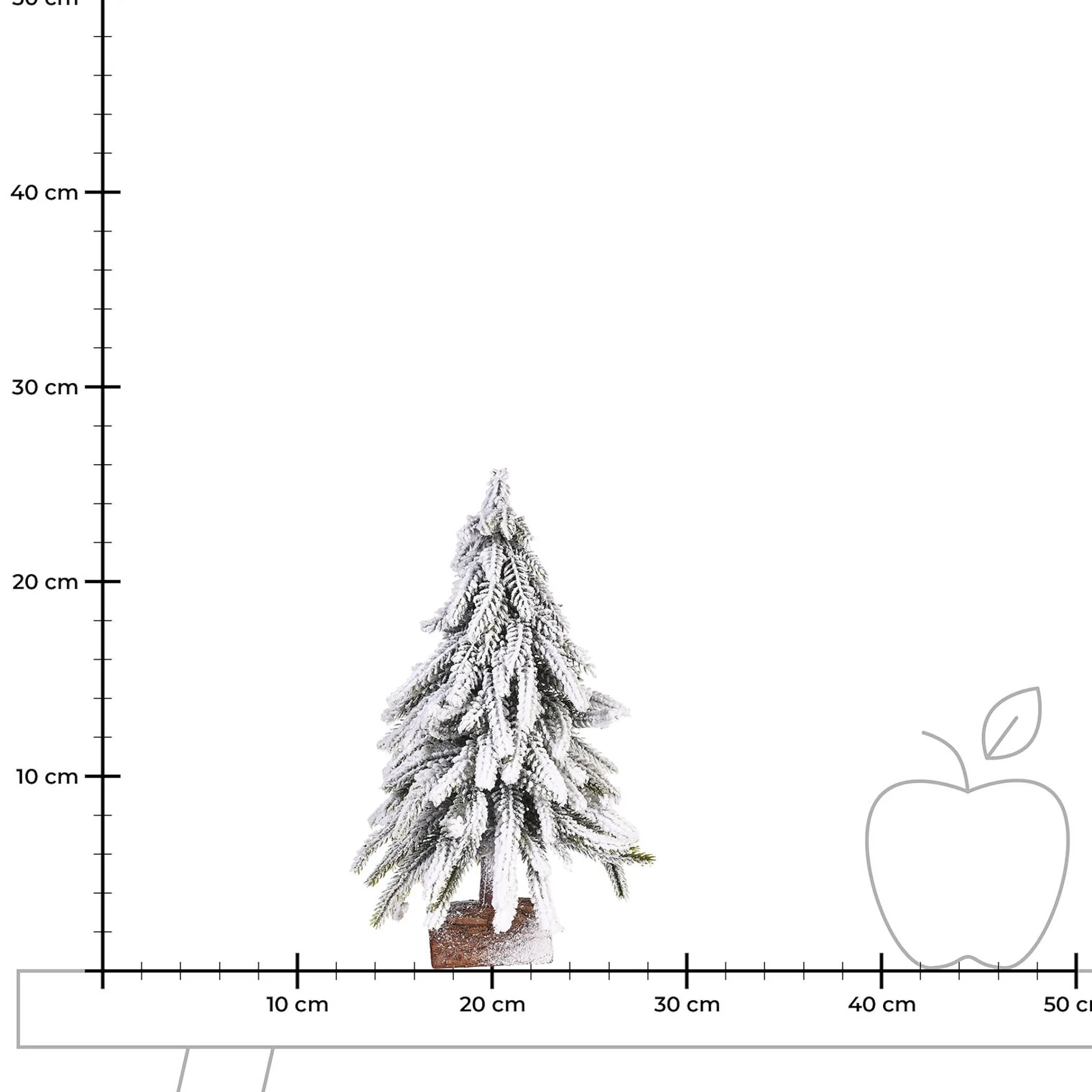 Depot Deko-Figuren & Objekte^Tannenbaum Bescheit Ca. 26Cm