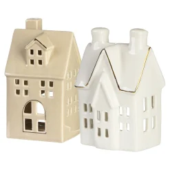 Depot Deko-Figuren & Objekte^Teelichthalter-Set Haus