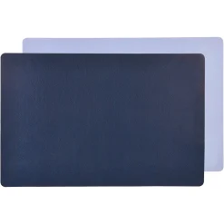 Depot Tischset Wende H.Blau/D.Blau Ca.30X45Cm> Tischsets