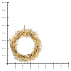 Depot Adventskranze & Zubehör^Trockenblumenkranz Ella