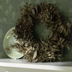 Depot Adventskranze & Zubehör^Trockenblumenkranz Euka Mix