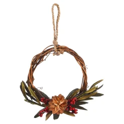 Depot Adventskranze & Zubehör^Trockenblumenkranz Tradition