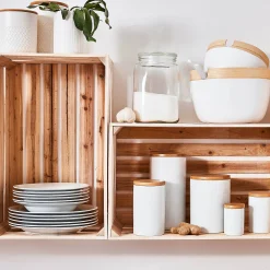 Depot Backzubehör & Gebackdosen^Vorratsdose Lina Mit Holzdeckel