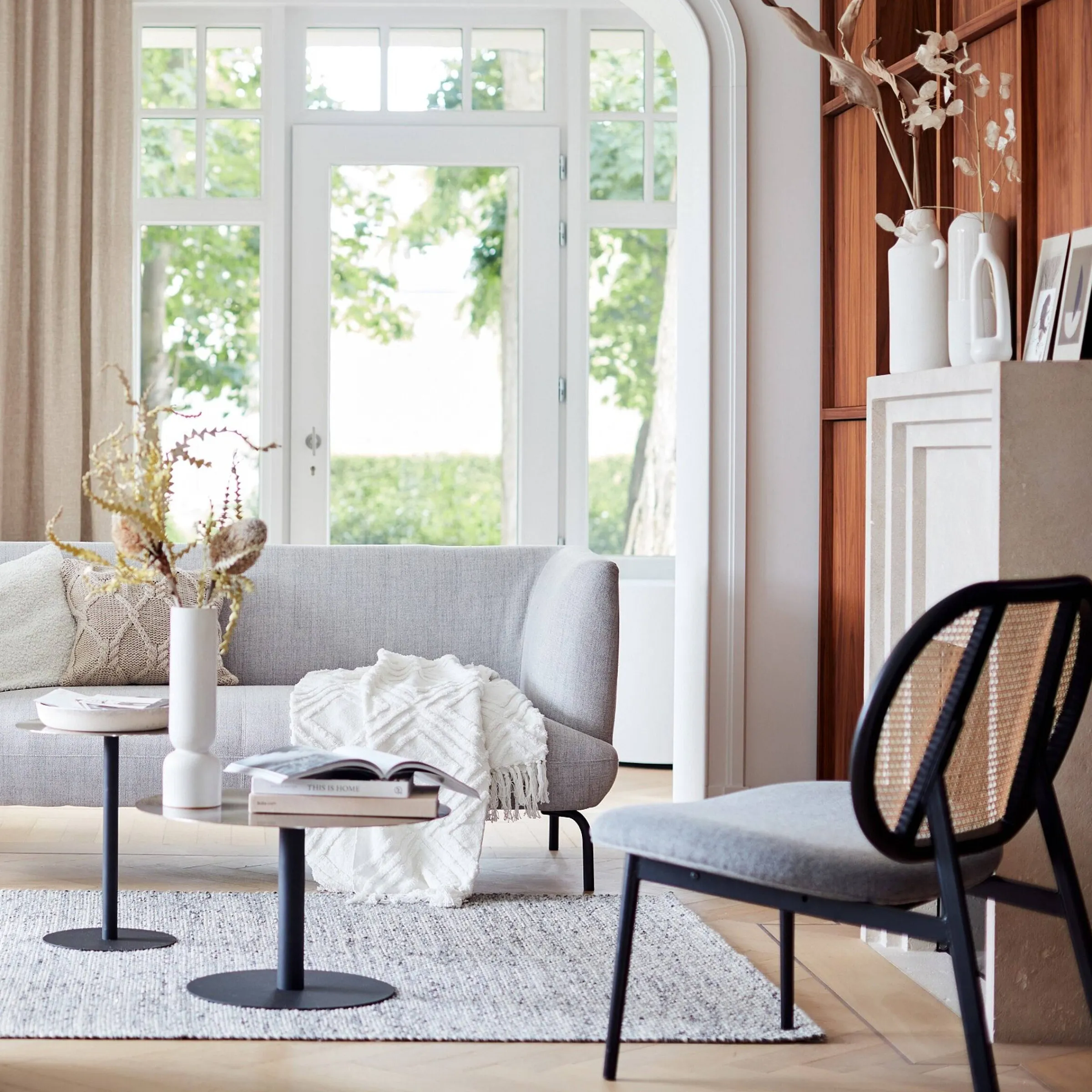 Depot Geschenkideen^Zuiver Rattan-Loungesessel Spike