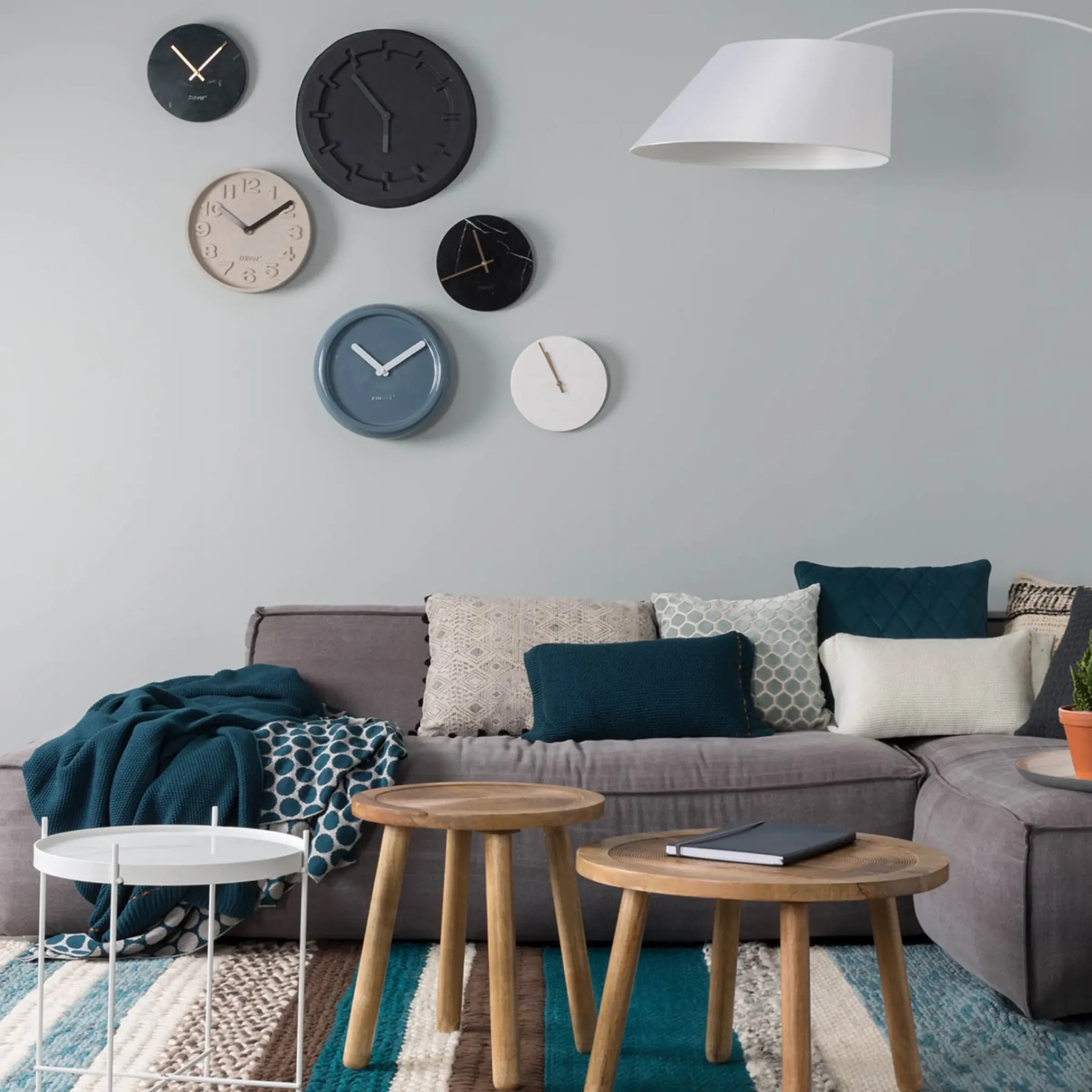 Depot Zuiver Wanduhr Marble> Wanddeko