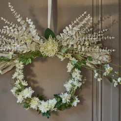 Depot Blumen^Zweig Eukalyptus Modern Ca.74Cm, Creme